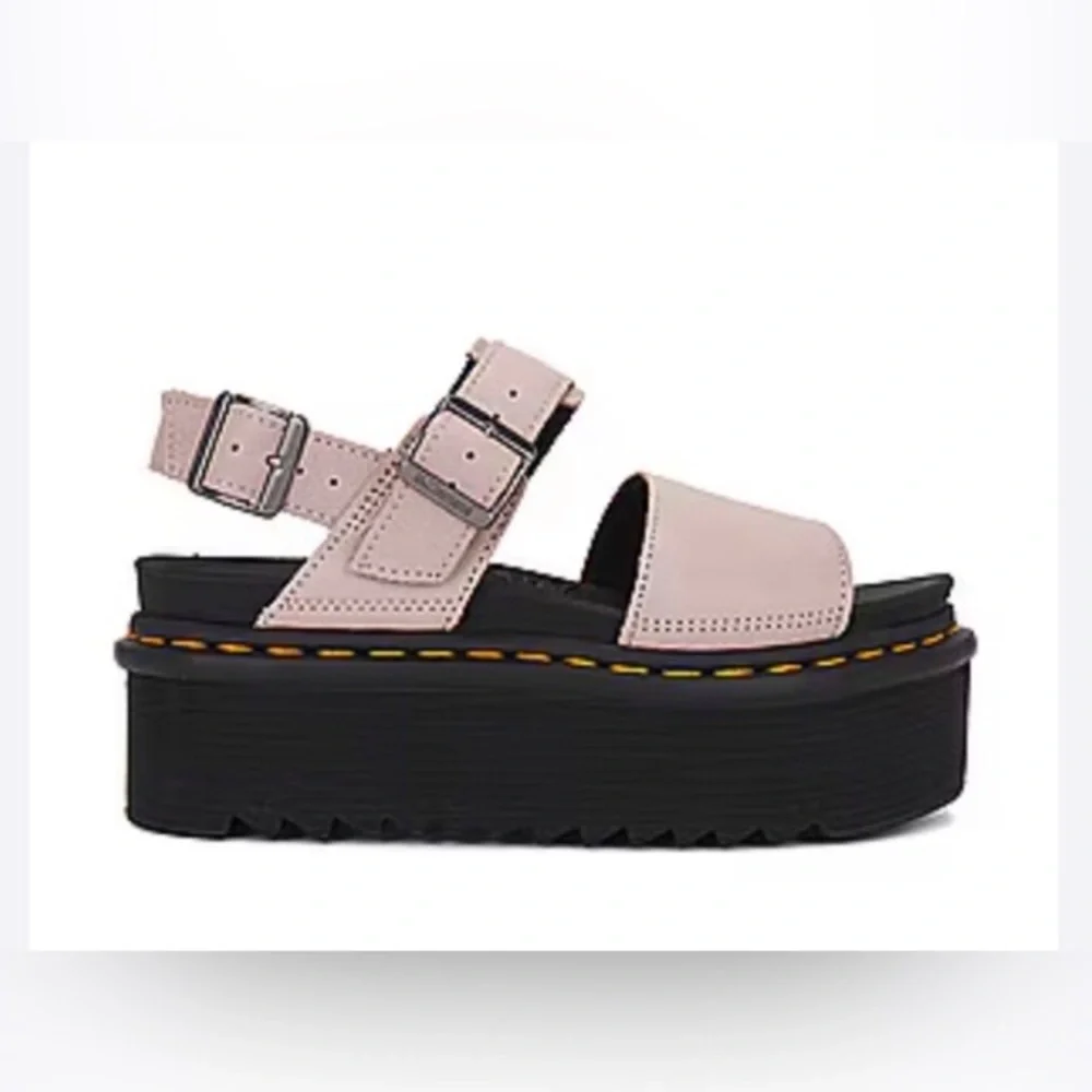 Dr. Martens Vintage Taupe Voss Quad platform Sandal size 10 brand‎ new